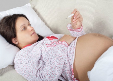 Простудные заболевания и грипп во время беременности: профилактика, лечение