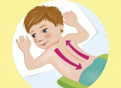 массаж ребенку при кашле